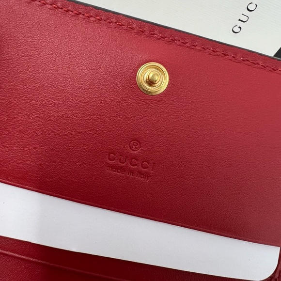 New Gucci wallet Supreme Canvas Bosco Patch Card Case Wallet - Picture 4 of 10